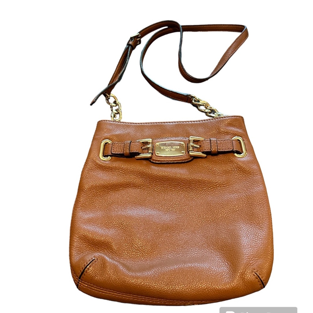 Michael Kors Cognac Leather Crossbody